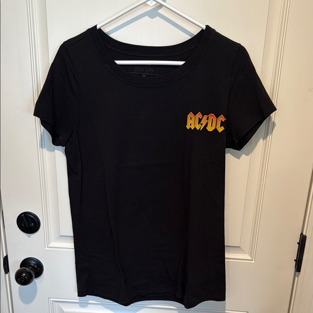AC/DC Black Women's T-Shirt TORRID